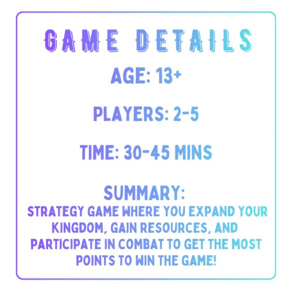 Tiny Epic Kingdoms Fantasy Strategy Board Game Gamelyn Games 13+ - Picture 2 of 3